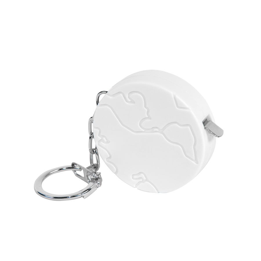 Брелок-рулетка  "Земля" (1 м) для бизнеса