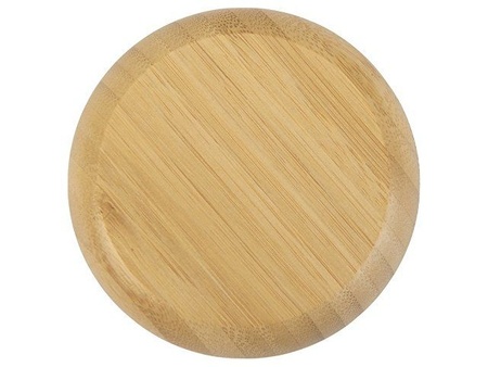 Расческа с зеркалом из бамбука "Daisy", натуральный с логотипом компании. Цена 390 ₽. Артикул AROA949511