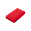 Внешний аккумулятор с подсветкой Анкор (Ancor) 5000 mAh, красный