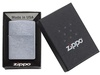 Зажигалка ZIPPO Classic с покрытием Street Chrome™, латунь/сталь, серебристая, матовая, 38x13x57 мм для бизнеса