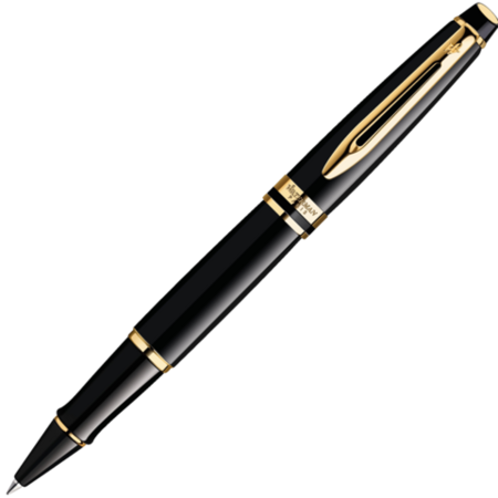 Waterman Expert - Black GT, ручка-роллер, F, BL