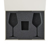 Ложемент под свечу Enigma + 2 бокала для вина в среднюю коробку-трансформер (арт. 695721)