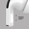 Беспроводные наушники с микрофоном Air Pro 2 ANC, TWS, BT 5.3, 300 мАч, ANC, QI, белый, Deppa для бизнеса
