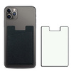 Держатель карт на телефоне SlimPocket, чёрный для бизнеса