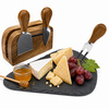 Набор для сыра Cheesier, коричневый для бизнеса