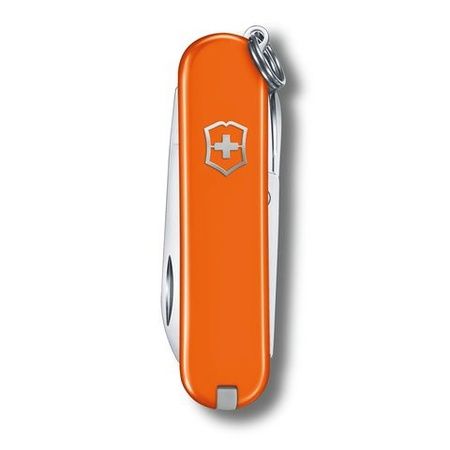 Нож-брелок Victorinox Classic SD Colors, 58 мм, 7 функций, "Mango Tango"