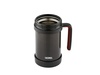 Термос из нерж. стали с ситом тм THERMOS TCMF-501, черный для бизнеса