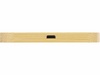 USB-хаб с беспроводной зарядкой из бамбука Plato для бизнеса