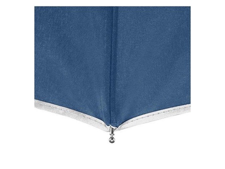 Зонт складной 5640 Guard со светоотражающим кантом, автомат, нейви с логотипом компании. Цена 4 393 ₽. Артикул AROA100014