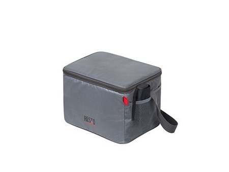 RESTO 5510 grey Изотермическая сумка-холодильник, 11 л, 6/24 с логотипом компании. Цена 1 652 ₽. Артикул AROA94369