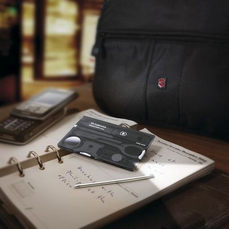 Швейцарская карточка Victorinox SwissCard Lite, черная
