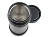 Термос из нерж. стали для еды тм ThermoCafe HAMJNL-500FJ Hammertone Coating, 0.5L, серый для бизнеса