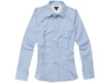 Рубашка "Wilshire" женская с длинным рукавом, синий с логотипом компании. Цена 2 242 ₽. Артикул AROA3817341L