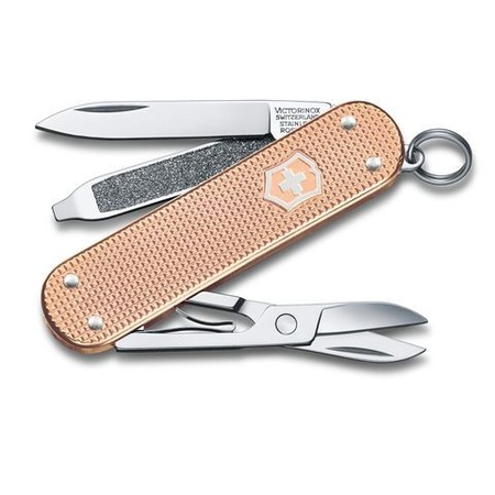 Нож-брелок Victorinox Classic SD Alox Colors, 58 мм, 5 функций, "Fresh Peach"