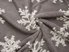 Плед Snowflake новогодний для бизнеса