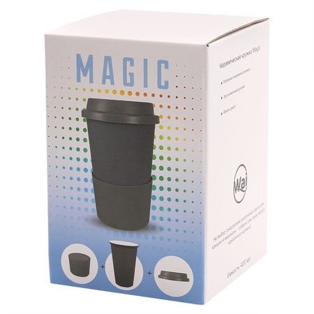 Кружка Magic To Go, белый/ светло-синий
