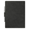 Ежедневник-портфолио Клип (Clip NEO) недатированный в подарочной коробке, черный (в комплекте ручка Tesoro серебро)