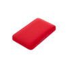 Внешний аккумулятор с подсветкой Анкор (Ancor) 5000 mAh, красный