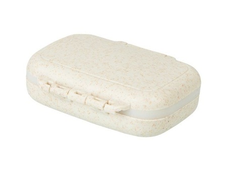 Таблетница "Salomee", бежевый с логотипом компании. Цена 167 ₽. Артикул AROA739513