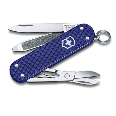 Нож-брелок Victorinox Classic SD Alox Colors, 58 мм, 5 функций, "Night Dive"