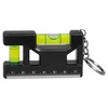 Брелок уровень Tools Pocket level, пластиковый, черный для бизнеса