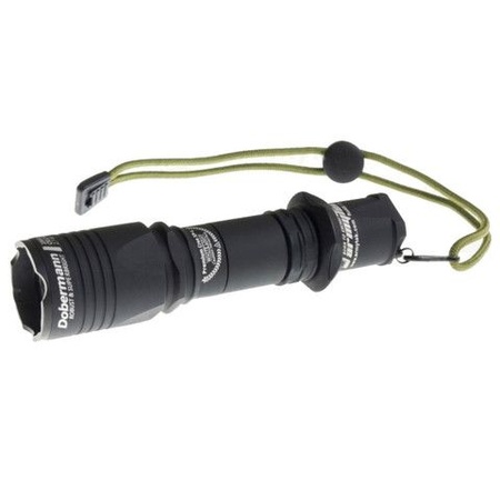 Фонарь светодиодный тактический Armytek Dobermann XP-L, 1120 лм, теплый свет, аккумулятор