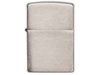Зажигалка ZIPPO Armor™ c покрытием Brushed Chrome, латунь/сталь, серебристая, матовая, 38x13x57 мм для бизнеса