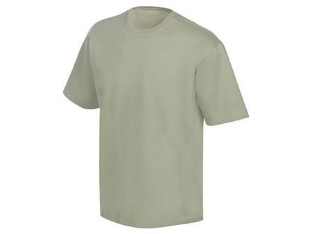 Футболка из френч терри «Warsaw» унисекс 220гр, оливковый с логотипом компании. Цена 960 ₽. Артикул AROA220363XS