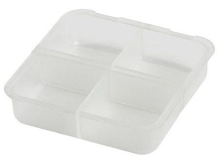 Футляр для мелочей "Belen", белый с логотипом компании. Цена 82 ₽. Артикул AROA739546