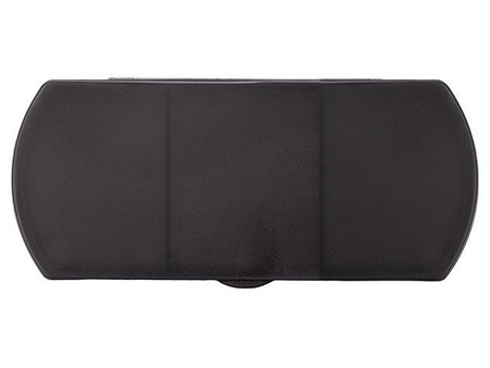 Таблетница с отделением для пластырей "Treat", темно-серый с логотипом компании. Цена 125 ₽. Артикул AROA473420