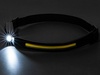 Налобный фонарь 2-в-1 c управлением жестами "Spacelight", черный для бизнеса