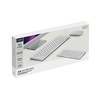 Беспроводная клавиатура Air Keyboard для MAC, Windows, 500 мАч, алюминий, белый, Deppa для бизнеса