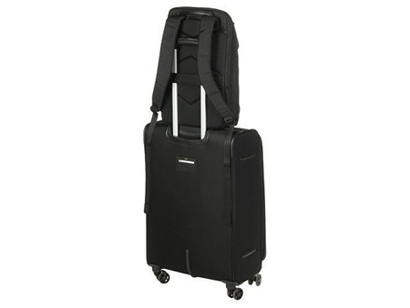 Рюкзак Leader для ноутбука 15.6", черный с логотипом компании. Цена 5 319 ₽. Артикул AROA209670