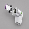 Адаптер USB-С - USB-C, магнитный, белый, Deppa для бизнеса