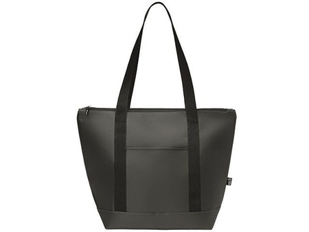 Сумка-холодильник «Cool XL» с двумя лямками на плечо, темно-серый с логотипом компании. Цена 1 736 ₽. Артикул AROA938649