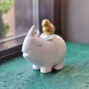 Статуэтка носорог и пеночка для бизнеса