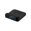 Зарядная станция с часами 15W Ригель (Rigel), черная
