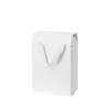 Подарочная коробка-пакет универсальная малая, белая