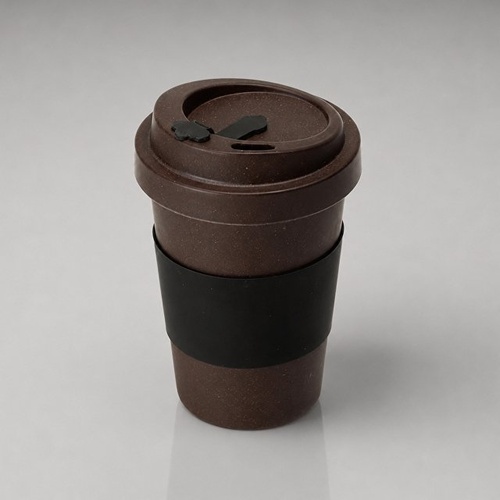 Стакан из кофе с силиконовой манжетой «Latte» для бизнеса