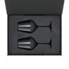 Подарочный набор 2 бокала для вина Блэк Эдишн (Black edition) в черной коробке