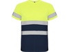 Футболка "Delta" мужская, нэйви/неоновый желтый с логотипом компании. Цена 1 883 ₽. Артикул AROA9310HV55221L