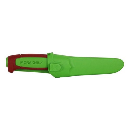 Нож Morakniv Basic 511 2024 Edition углеродистая сталь, зеленый/терракотовый