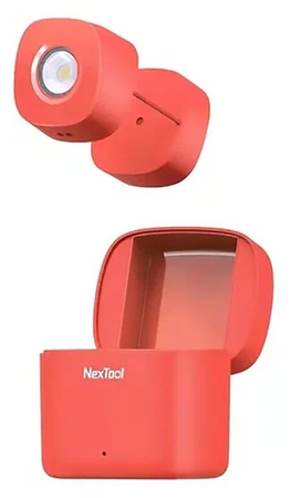 Фонарь налобный Nextool (Xiaomi) Night Walk Headlamp,80лм,16м, светодиодный, аккум, оранж(NE20108)