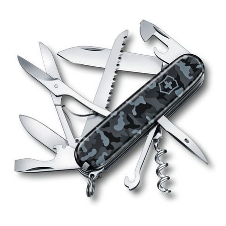 Нож Victorinox Huntsman, 91 мм, 15 функций, морской камуфляж