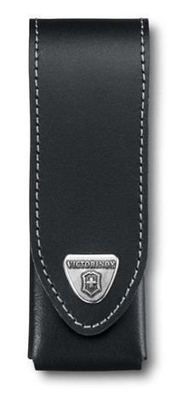 Чехол кожаный Victorinox для ножа 111 мм толщиной до 6 уровней, черный