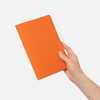 Блокнот Corsa slim, оранжевый