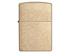 Зажигалка ZIPPO Armor™с покрытием Tumbled Brass, латунь/сталь, золотистая, матовая, 38x13x57 мм для бизнеса