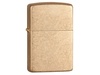 Зажигалка ZIPPO Armor™с покрытием Tumbled Brass, латунь/сталь, золотистая, матовая, 38x13x57 мм для бизнеса