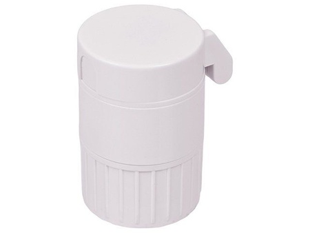 Футляр для мелочей с измельчителем "Avicenna", белый с логотипом компании. Цена 171 ₽. Артикул AROA739556