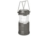 Туристический фонарь с эффектом пламени «Beacon», серый с логотипом компании. Цена . Артикул AROA590960